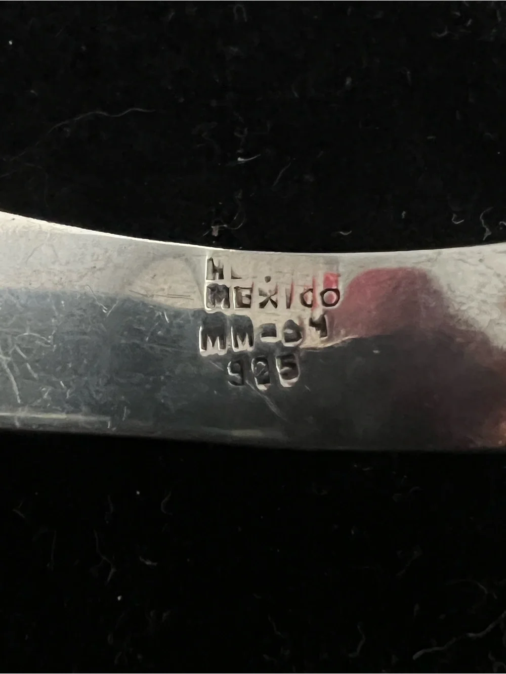 TAXCO 925 Sterling silver vintage bracelet,
Thick and HEAVY - Picture 6 of 9
